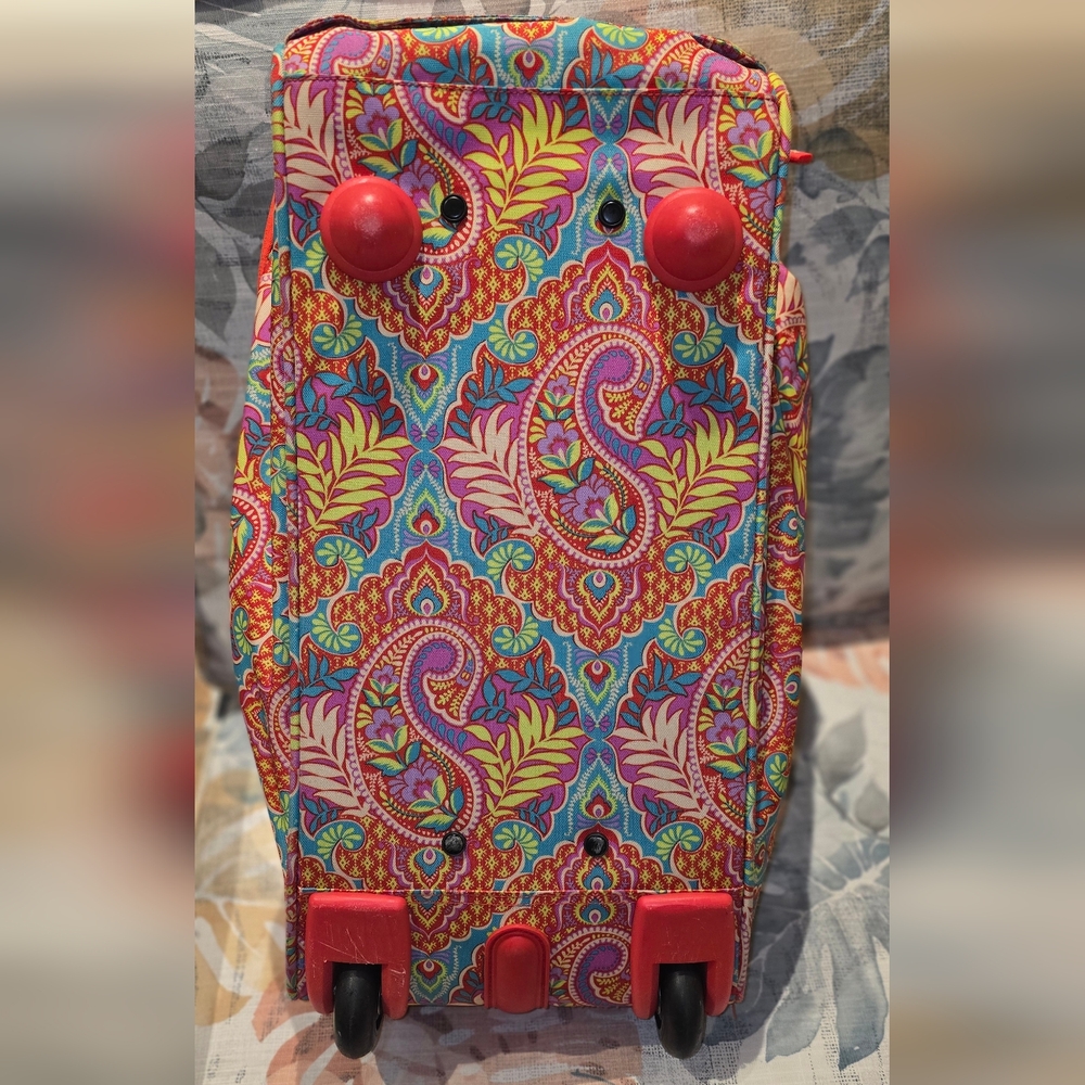 Vera Bradley Colorful Paisley Travel Bag Set - Picture 12 of 14